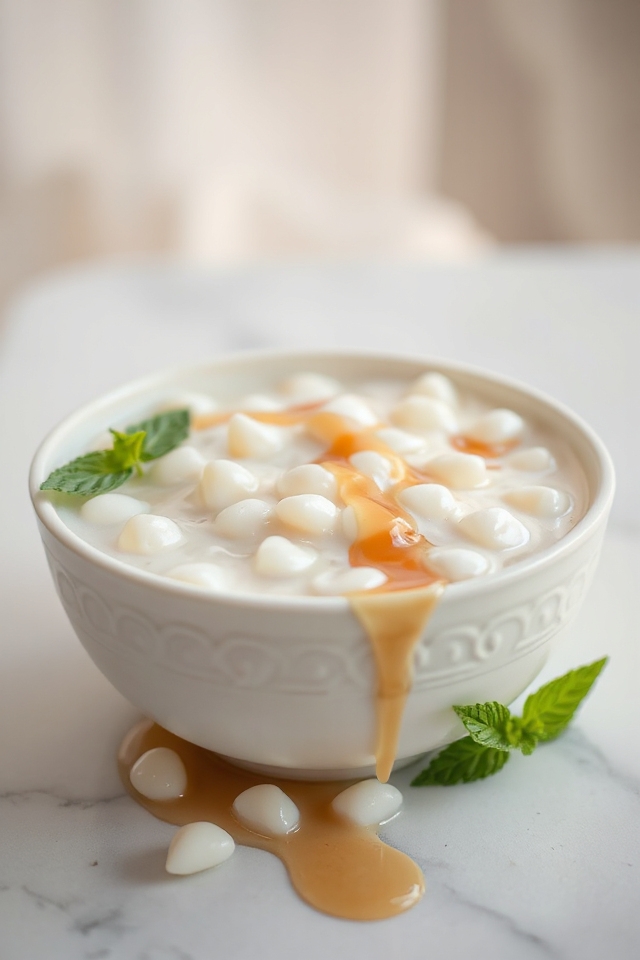 creamy sugar free tapioca delight