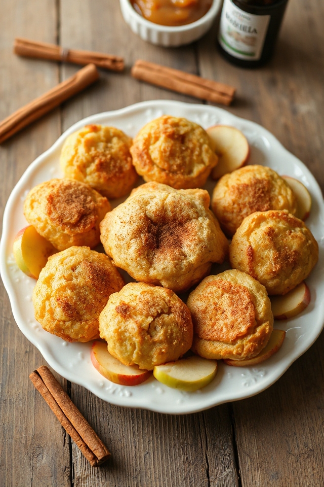 healthy apple fritters recipe