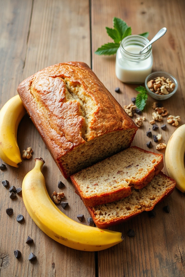 healthy banana bread recipe