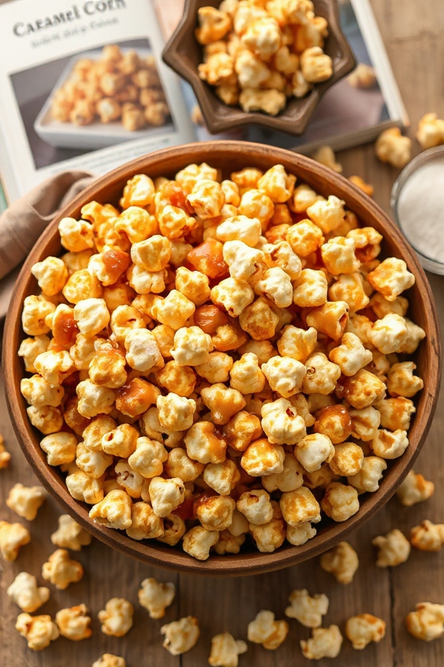 healthy caramel corn recipe