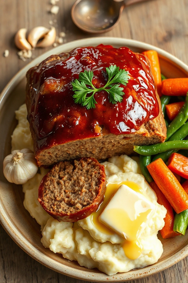 healthy meatloaf without sugar