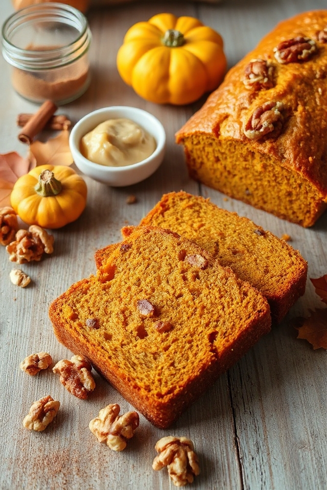 healthy pumpkin bread recipe
