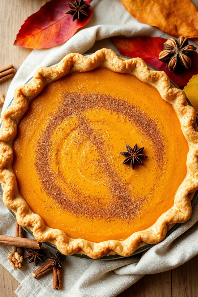 healthy pumpkin pie recipe
