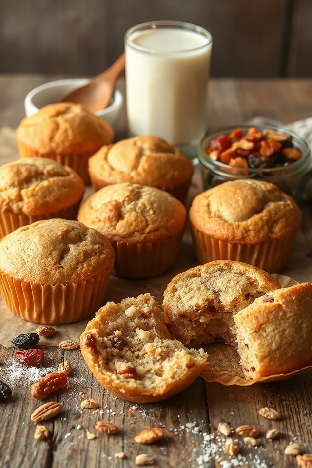 healthy whole wheat muffins