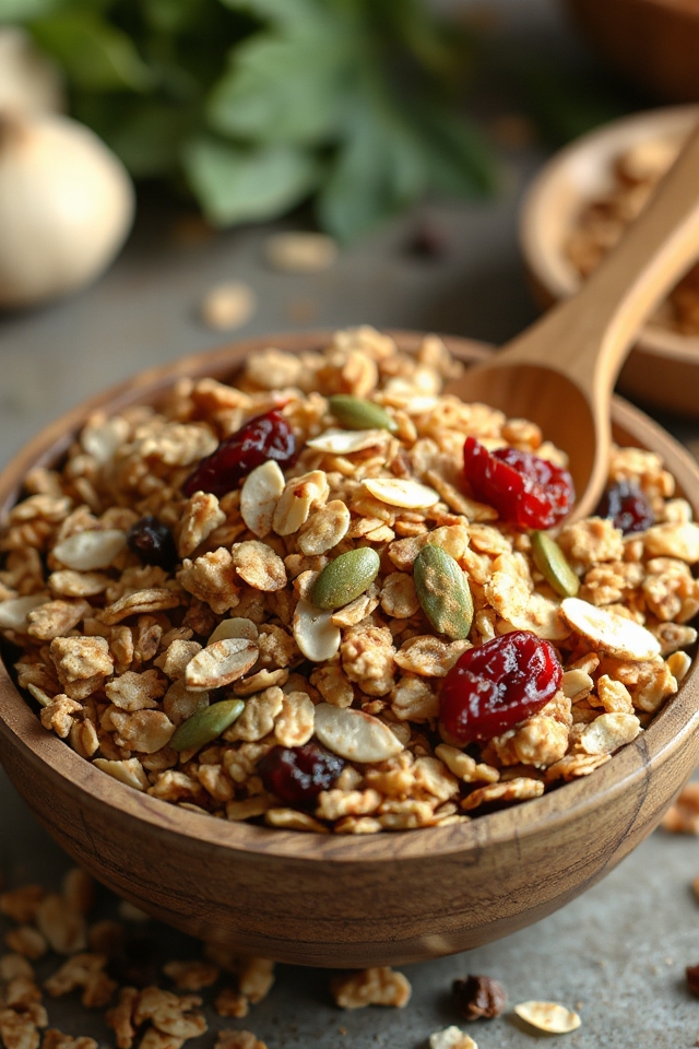 homemade sugar free granola recipe