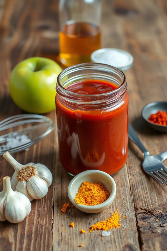 homemade sugar free ketchup