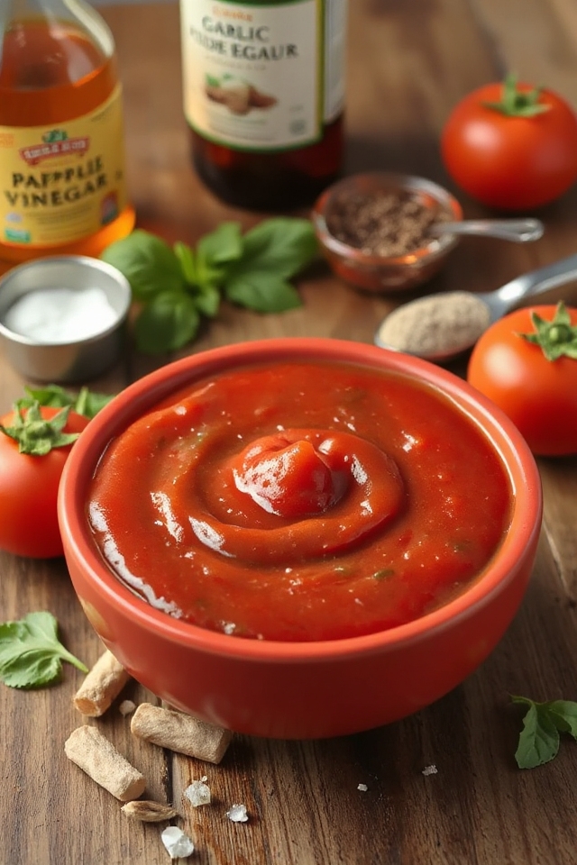 homemade sugar free ketchup recipe