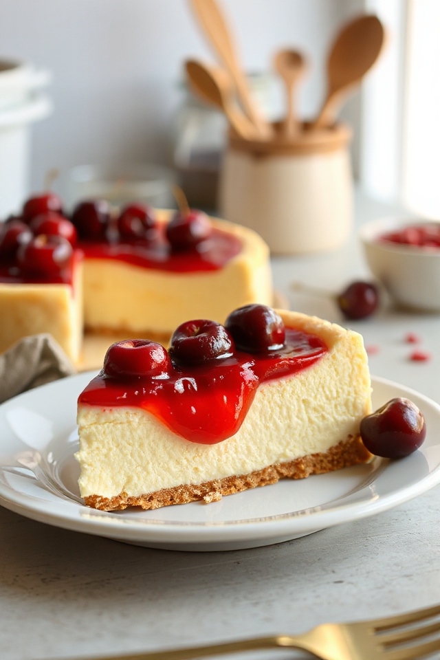sugar free cherry cheesecake recipe
