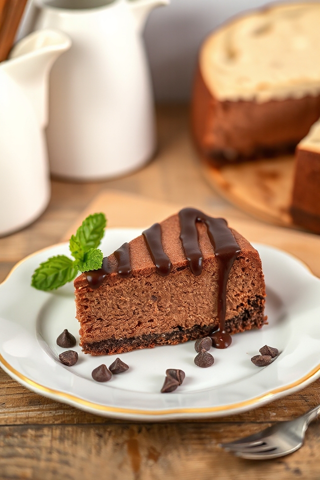 sugar free chocolate cheesecake recipe