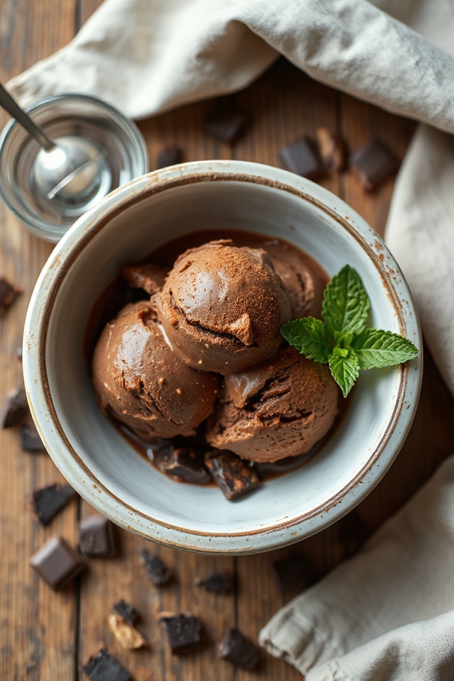 sugar free chocolate ice cream