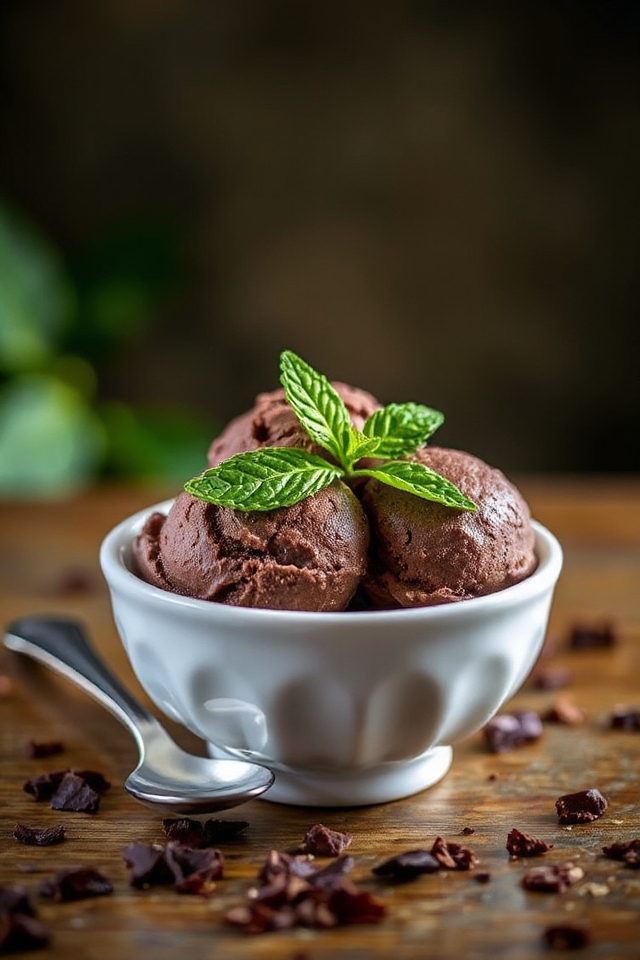 sugar free chocolate mint ice cream