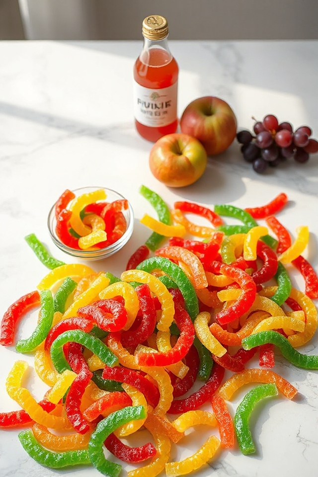 sugar free gummy worms