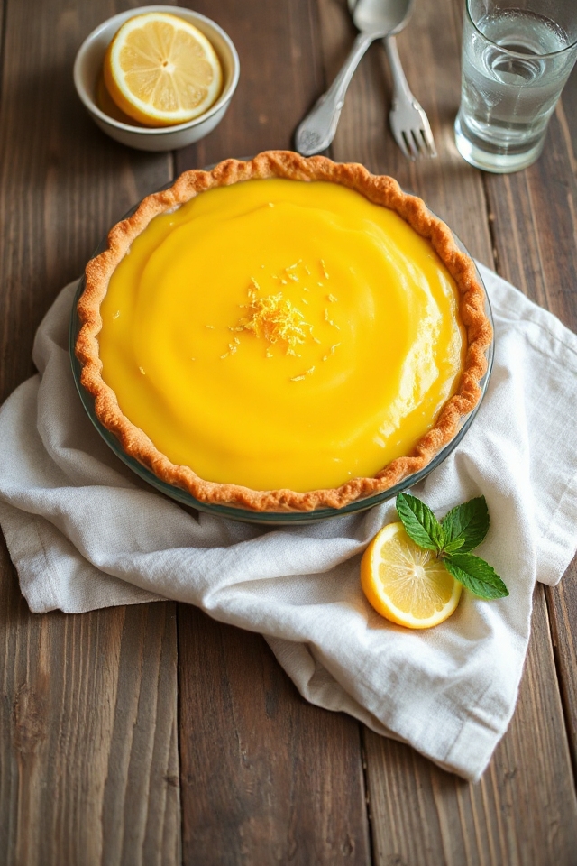 sugar free lemon pie