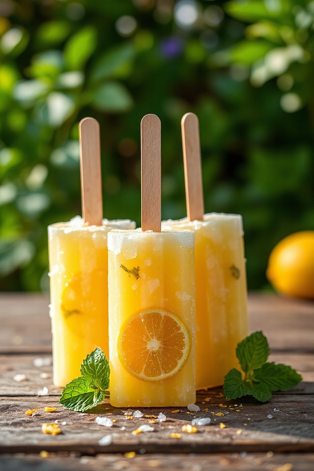 sugar free lemonade popsicles recipe