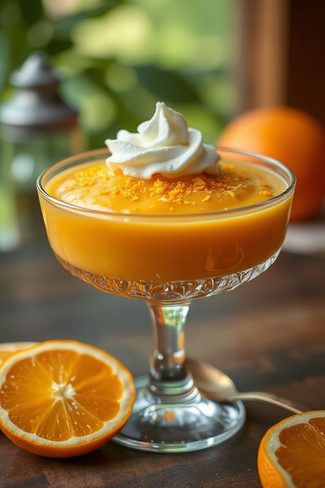 sugar free orange bavarian