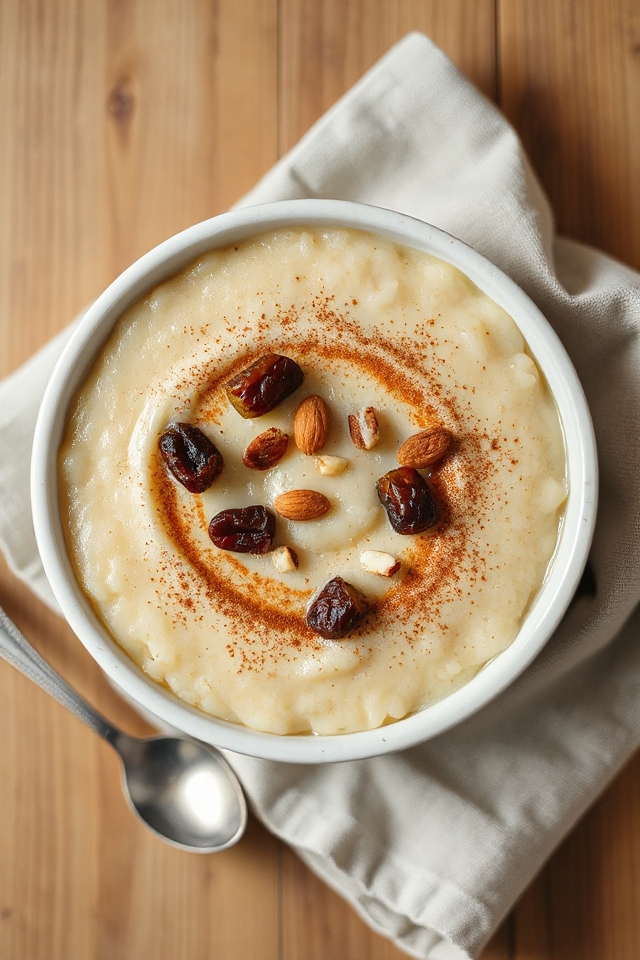 sugar free rice pudding