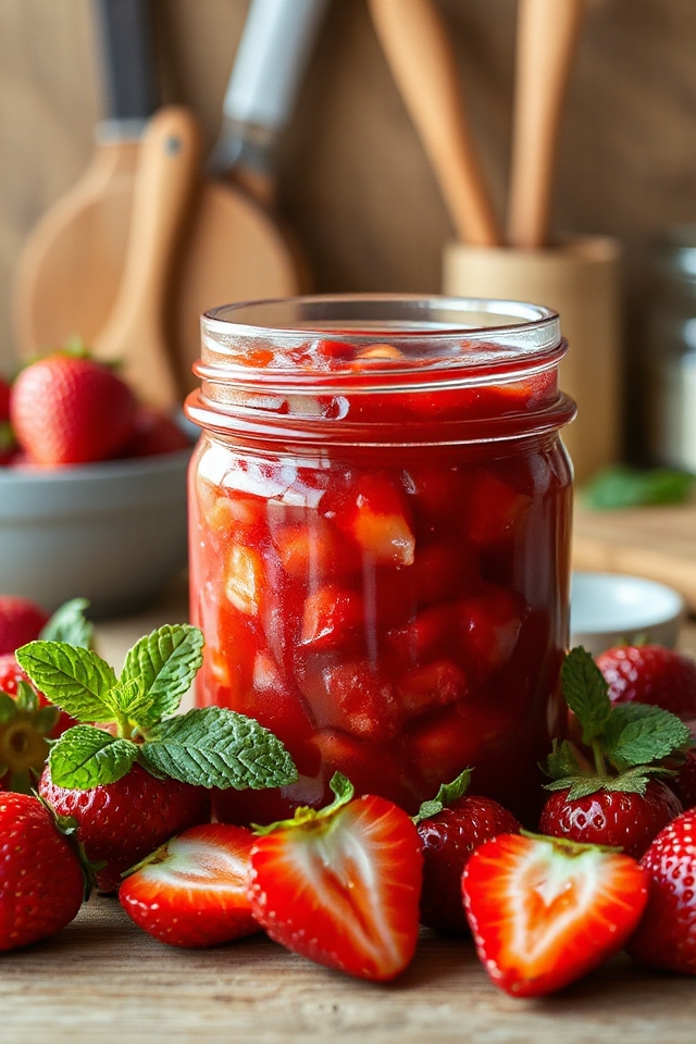 sugar free strawberry jam recipe