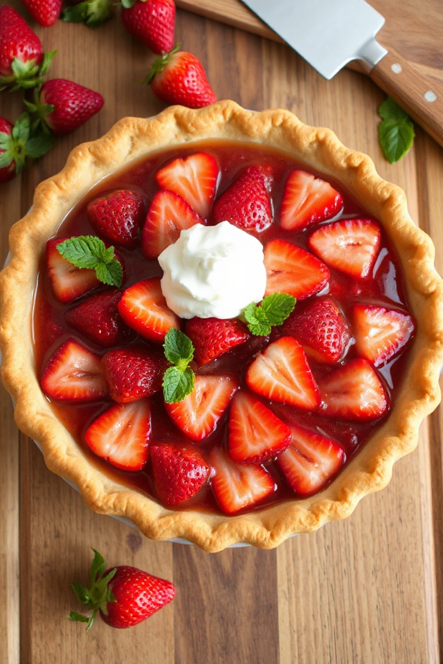 sugar free strawberry pie recipe